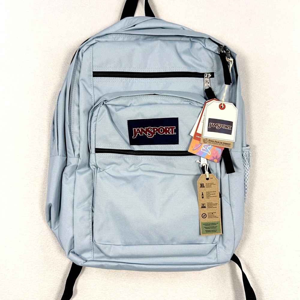Jansport Big Student Backpack 34L / Blue Dusk / New with Tags